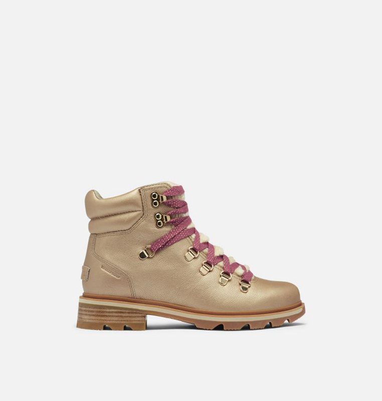 Sorel Dam Stövlar Khaki - Lennox™ Hiker Lux Mid - QRO-469578